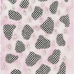 Untitled (Water), 2017, Watercolour on paper, 31 x 23 cm (framed: 46 x 38,5 cm)