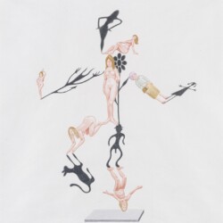 "Φωσκιά/ Luceombra", 2020, Colour pencil on paper, 100 x 88 cm