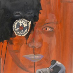 Tony OURSLER, Untitled, 2010, Mixed media on paper, 61 x 46 cm