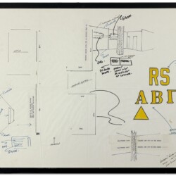 Lawrence WEINER, Untitled, 1987, Ink on Paper , 47 x 59 cm