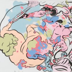 Sue WILLIAMS ,"Oh Shopping", 2009, Ink on vellum, 48,3 x 61 cm