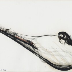 Gilberto ZORIO, Untitled, 1986, Ink and paint on carton, 49,5 x 69,5 cm